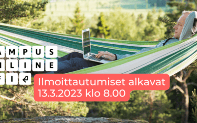 Kesän CampusOnline.fi -opintojaksot julkaistu