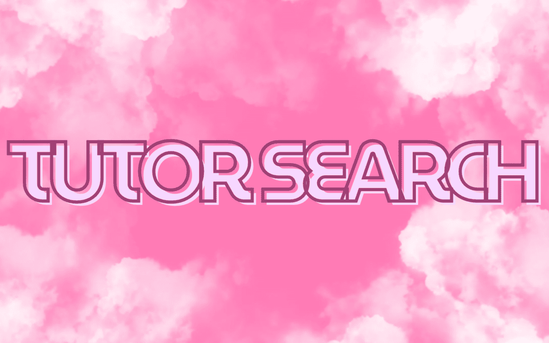 Tutor search 2026 is now open!